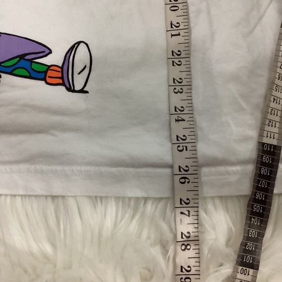 Nickelodeon Rugrats Tee womans L/XL short sleeve colorful on white backg… - Picture 3 of 12